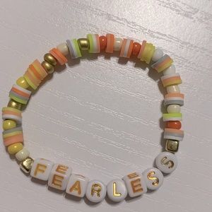 Taylor Swift FEARLESS Friendship Bracelet - Eras Tour Movie Studio Album Title